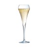 Flûte Open Up 20 cl Chef & Sommelier remplie de champagne