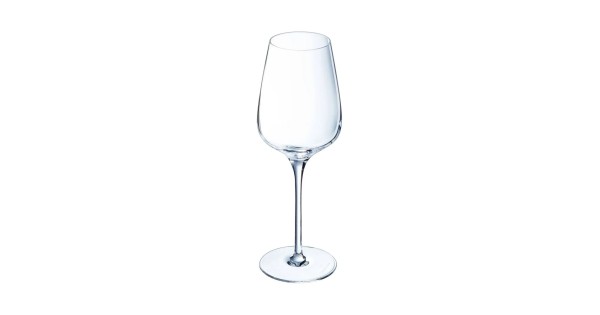 Verre Sublym 35 cl Chef & Sommelier, vue de biais du calice et du pied