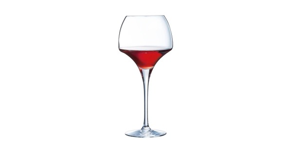 Verre Open Up Tannic Chef & Sommelier, vue de biais du calice