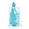 Sac rafraîchisseur Ice.Bag Classic transparent présenté avec une bouteille
