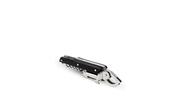 Tire-bouchon sommelier Clavelin noir Peugeot replié
