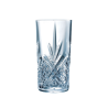 Verre long drink Broadway 38 cl Arcoroc vide, décor à facettes et forme haute