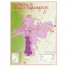 Carte parcellaire de Gevrey-Chambertin Benoît France 30 × 40 cm, grands crus en couleur