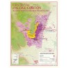 Carte de Corton, Aloxe-Corton, Pernand-Vergelesses et Ladoix-Serrigny Benoît France 30 × 40 cm