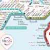 Détail du sud-est et de la Corse sur la carte Les Stations Pétillante Géovitis