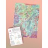Puzzle Bourgogne Water and Wines avec son affiche et son guide