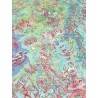 Carte illustrée du puzzle des vignobles de Bourgogne Water and Wines