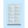 Guide des cépages sur la boîte du puzzle France Water and Wines