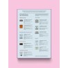 Guide des whiskies écossais imprimé sur la boîte du puzzle Water and Wines