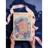 Puzzle des fromages de France Water and Wines présenté en cadeau avec un ruban