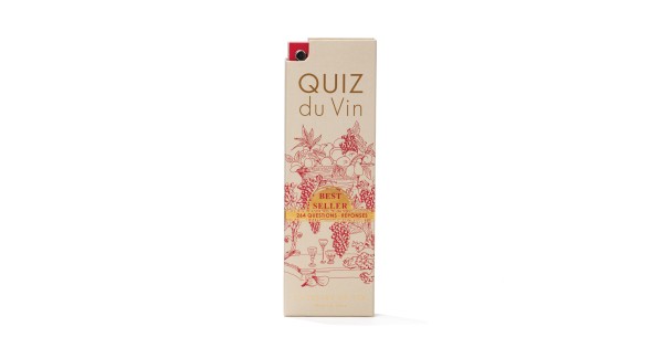 Couverture du Quiz du Vin en français, L’Atelier du Vin