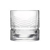 Verre Dandy La Rochère au décor de lignes et de points