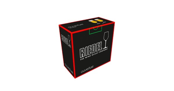 Boîte Riedel de deux verres à bière Ouverture Beer