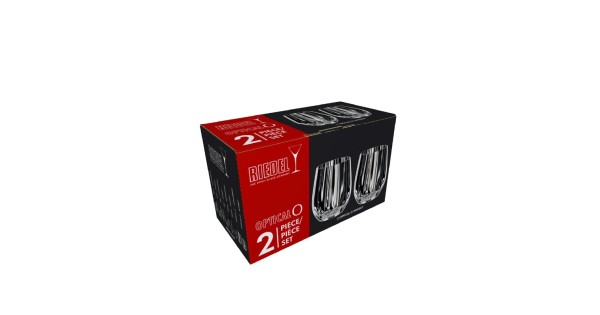 Boîte Riedel contenant deux verres Optical O Whisky