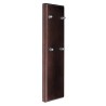 Support mural BOJ en bois sapelli foncé avec points de fixation