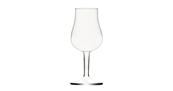 Verre à eaux-de-vie 13 cl avec calice resserré et pied court