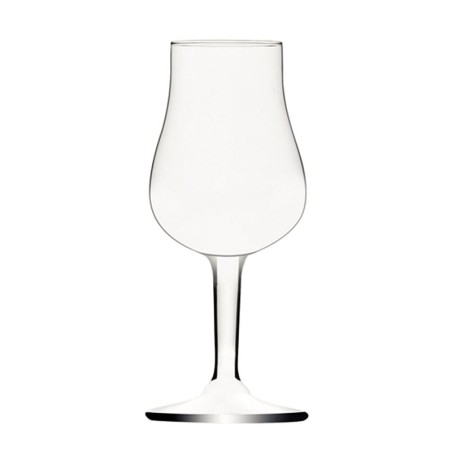 Verre à eaux-de-vie 13 cl avec calice resserré et pied court