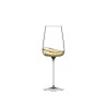 Verre Étoilé Blanc Xtreme 57 cl Italesse contenant du vin blanc