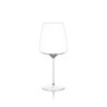 Verre Étoilé Noir Xtreme Italesse vide, grand calice transparent