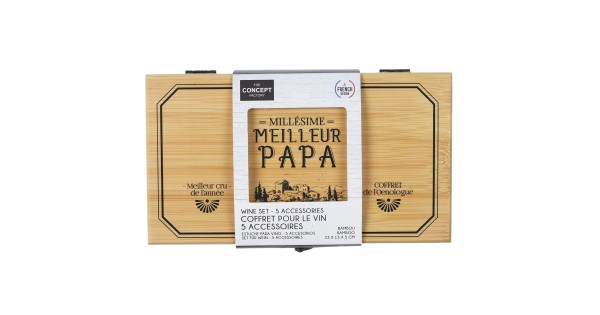 Coffret Meilleur Papa avec son emballage The Concept Factory
