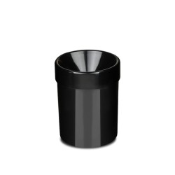 Crachoir à vin individuel noir avec entonnoir, modèle 6001