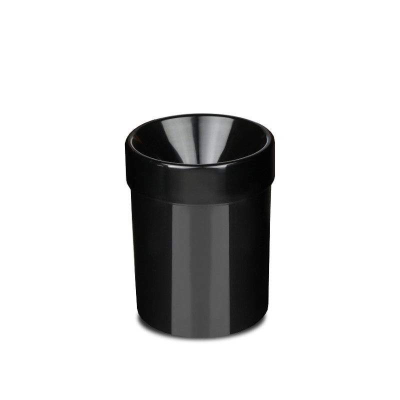 Crachoir à vin individuel noir avec entonnoir, modèle 6001