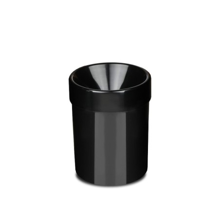 Crachoir à vin individuel noir avec entonnoir, modèle 6001