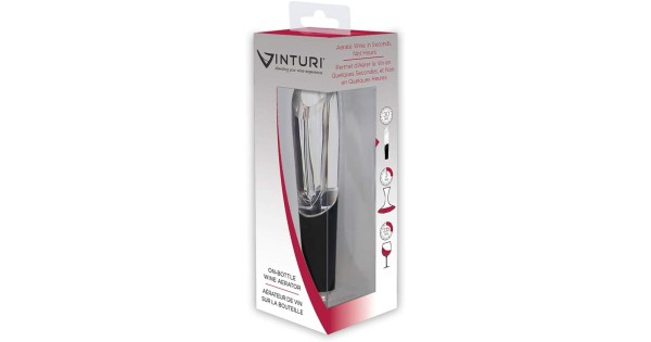 Emballage du verseur aérateur Vinturi On-Bottle
