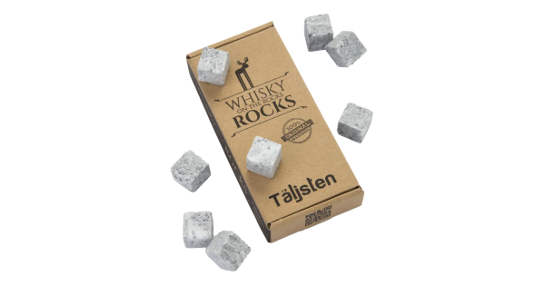 Huit pierres à whisky Original Täljsten avec leur boîte kraft