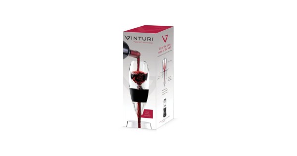 Boîte de l’aérateur Classic Vinturi pour vins rouges