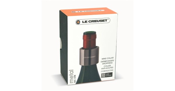 Emballage du collier anti-goutte WA-139 Le Creuset nickel noir