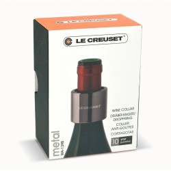 Emballage du collier anti-goutte WA-139 Le Creuset nickel noir