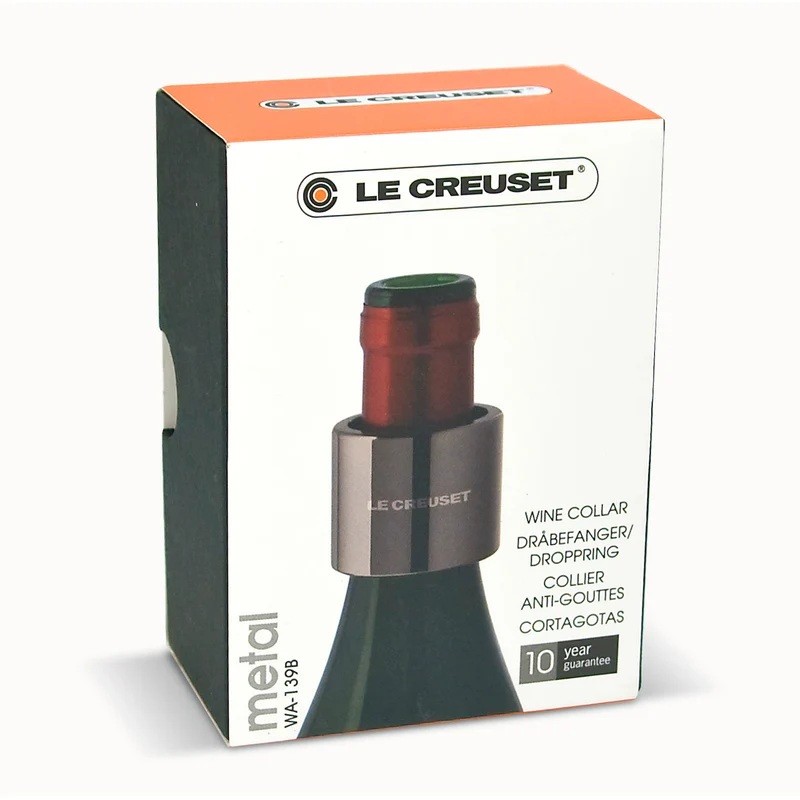 Emballage du collier anti-goutte WA-139 Le Creuset nickel noir