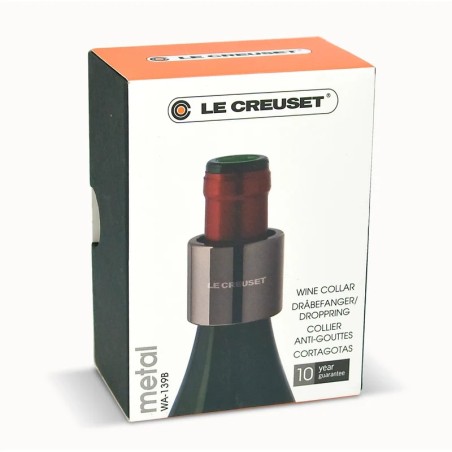 Emballage du collier anti-goutte WA-139 Le Creuset nickel noir