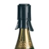 Bouchon SW-106 Le Creuset fixé sur une bouteille de champagne