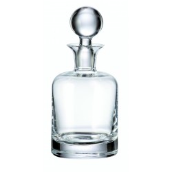 Carafe à whisky Duo 1 L Bohemia Royal Crystal avec bouchon boule transparent