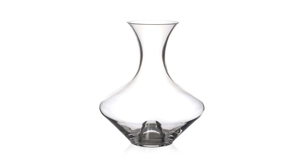 Carafe Diamond 1,85 L Bohemia Royal Crystal en forme de toupie à base facettée