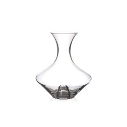 Carafe Diamond 1,85 L Bohemia Royal Crystal en forme de toupie à base facettée