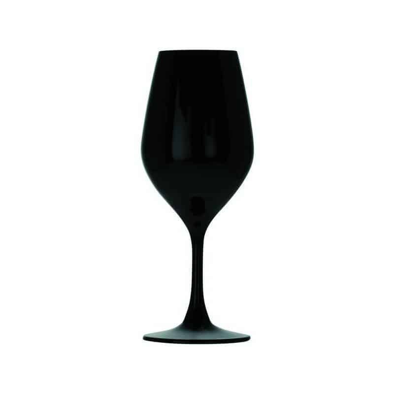 Verre Favorit noir 26 cl Schott Zwiesel sur pied pour dégustation à l’aveugle