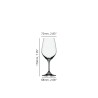Dimensions du verre Expert Spiegelau : hauteur 179 mm et diamètre maximal 72 mm