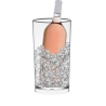 Seau Pure Magnum Lehmann présenté avec une bouteille de vin rosé