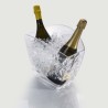 Seau Diamond Sermen Drinking rempli de glaçons et de deux bouteilles