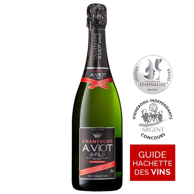 Bouteille champagne Viot et Fils brut sélection