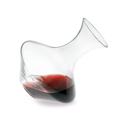 Achat carafe à vin DIAMANTE inclinable bec droit fond creux 1.7 L