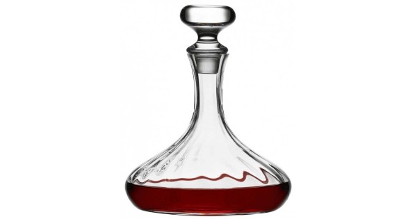 Vente de carafe en verre avec bouchon verre et design vintage 1.5 litres