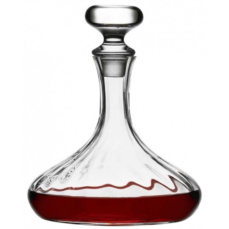 Vente de carafe en verre avec bouchon verre et design vintage 1.5 litres