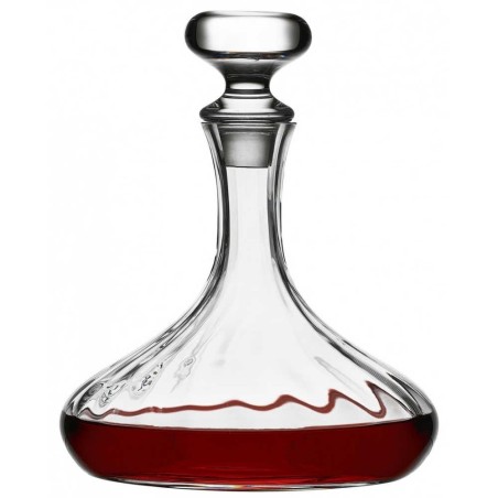 Vente de carafe en verre avec bouchon verre et design vintage 1.5 litres