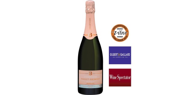 Bouteille champagne Forget-Brimont Brut Rosé Premier Cru