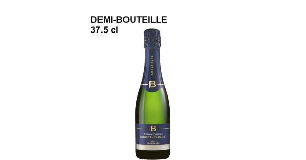 Demi-bouteille Champagne Forget-Brimont Brut 1er Cru