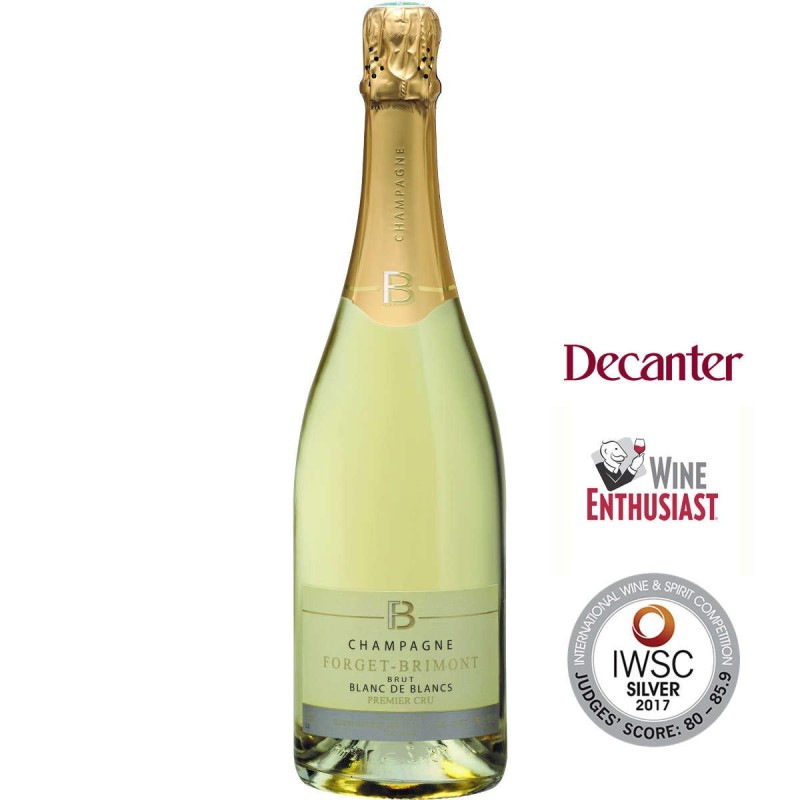 Bouteille champagne Forget-Brimont Blanc de Blancs Premier Cru